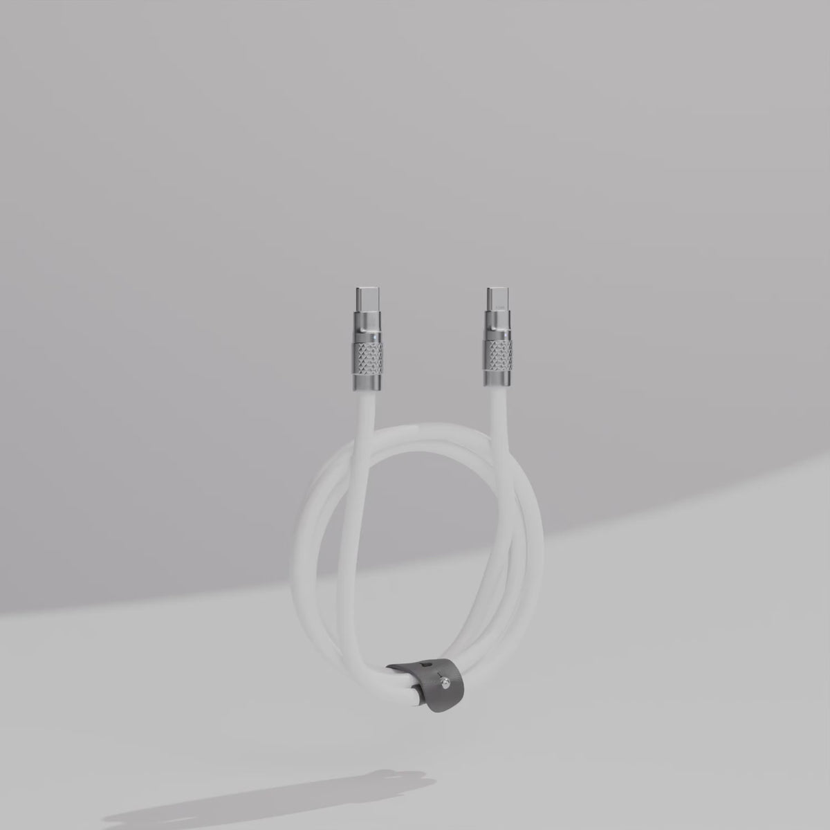 TsumoCharge® | 100W Silicone Charging Cable | White