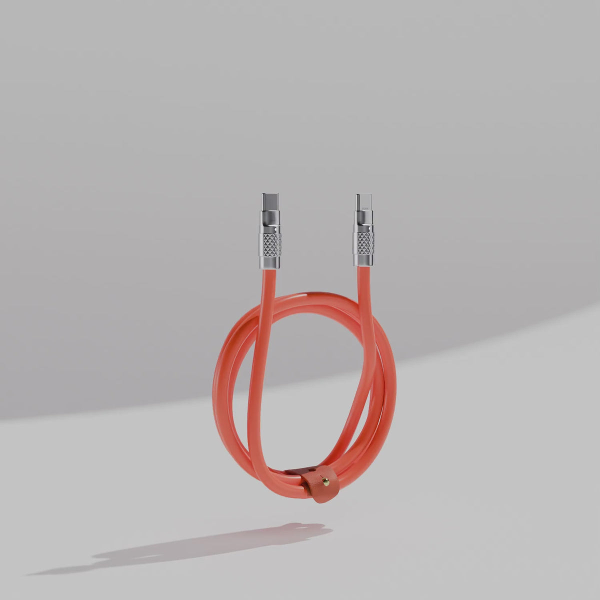TsumoCharge® | 100W Silicone Charging Cable | Orange