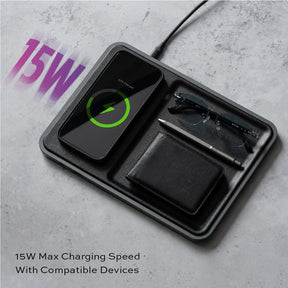 Wireless Charging Tray | Charging Pad for Multiple Devices